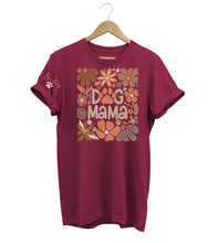 Load image into Gallery viewer, Floral Dog Mama Custom T-Shirt